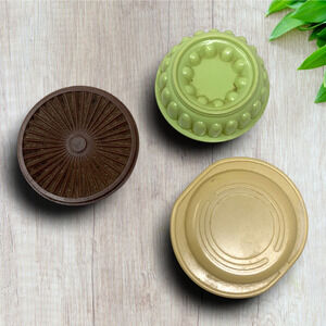 Vintage 1980's Lot 3 x Tupperware Refrigerator Magnets Dart Industries Jello Lid